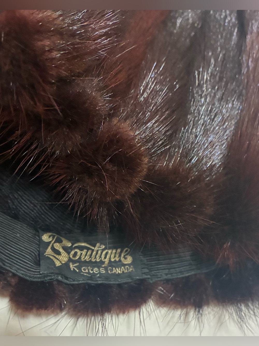 Vintage Fur Hat - Picture 4 of 5